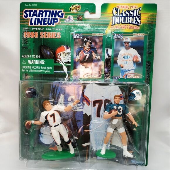 💙NIB Dan Marino & John Elway QB Club Classic Doubles